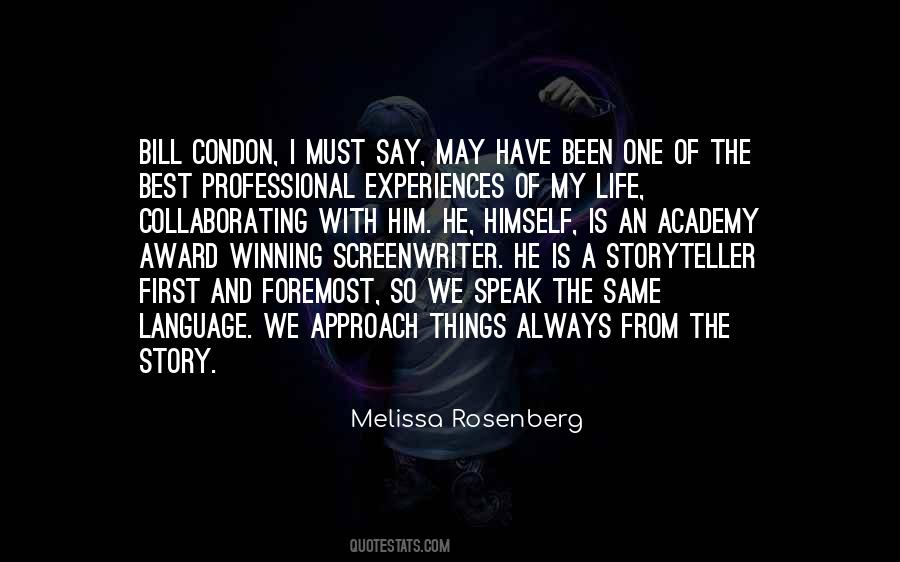 Melissa Rosenberg Quotes #80554