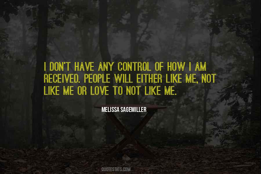 Melissa Sagemiller Quotes #1466295