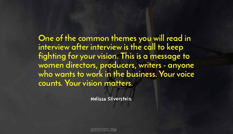 Melissa Silverstein Quotes #475296 Melissa Silverstein Quotes #475296