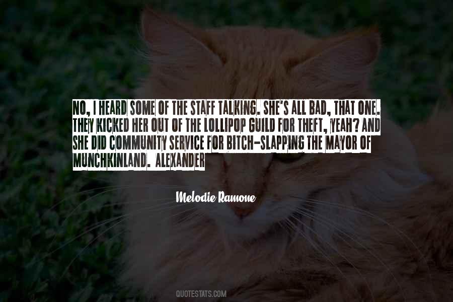 Melodie Ramone Quotes #284718