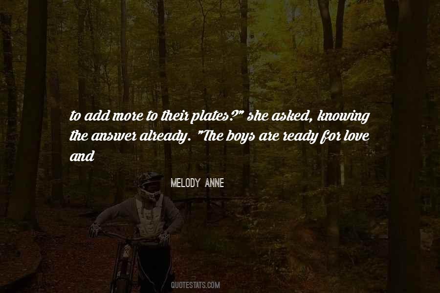 Melody Anne Quotes #737937