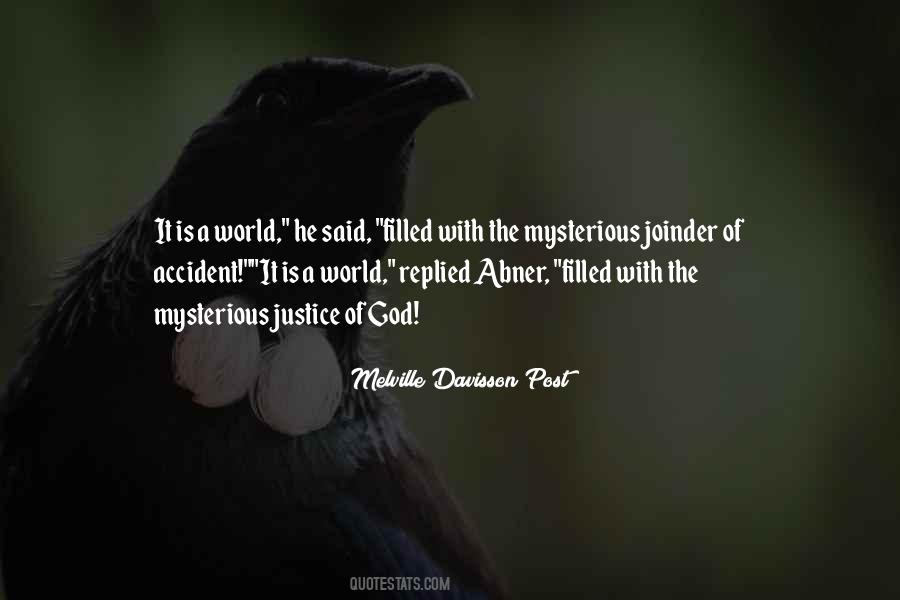 Melville Davisson Post Quotes #1815460 Melville Davisson Post Quotes #1815460