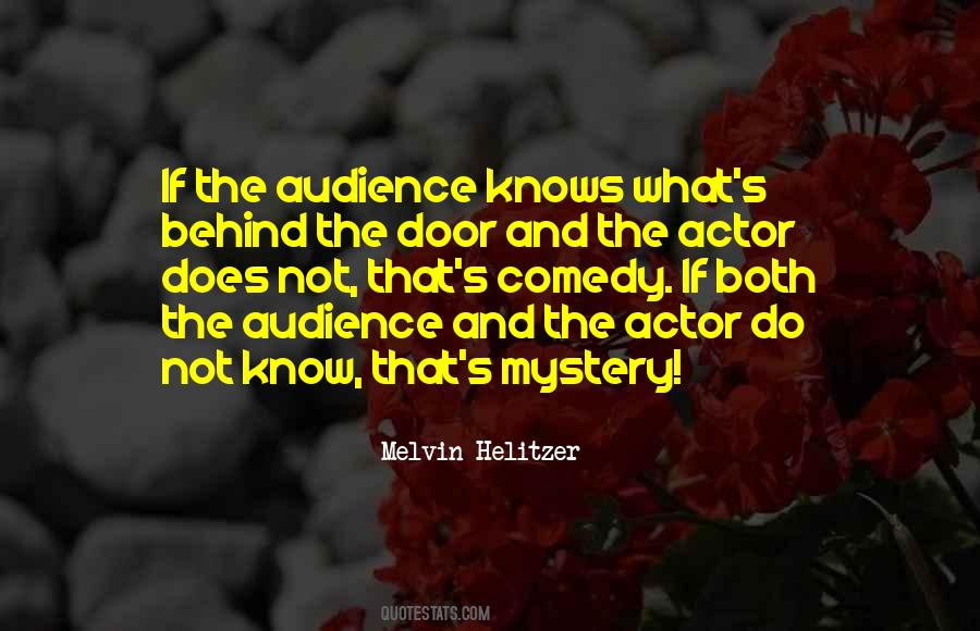Melvin Helitzer Quotes #242515