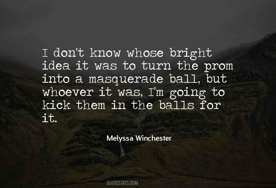 Melyssa Winchester Quotes #1433355