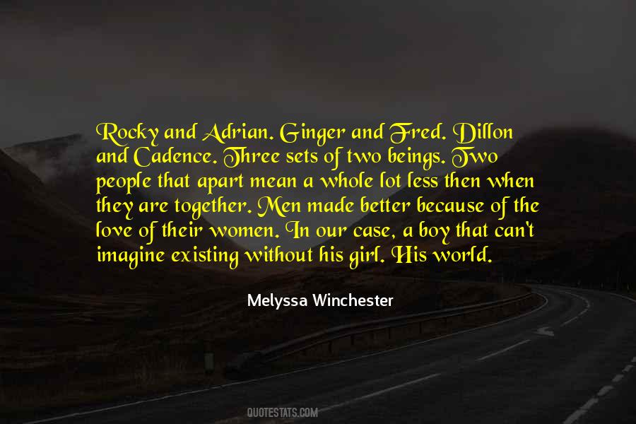 Melyssa Winchester Quotes #763400