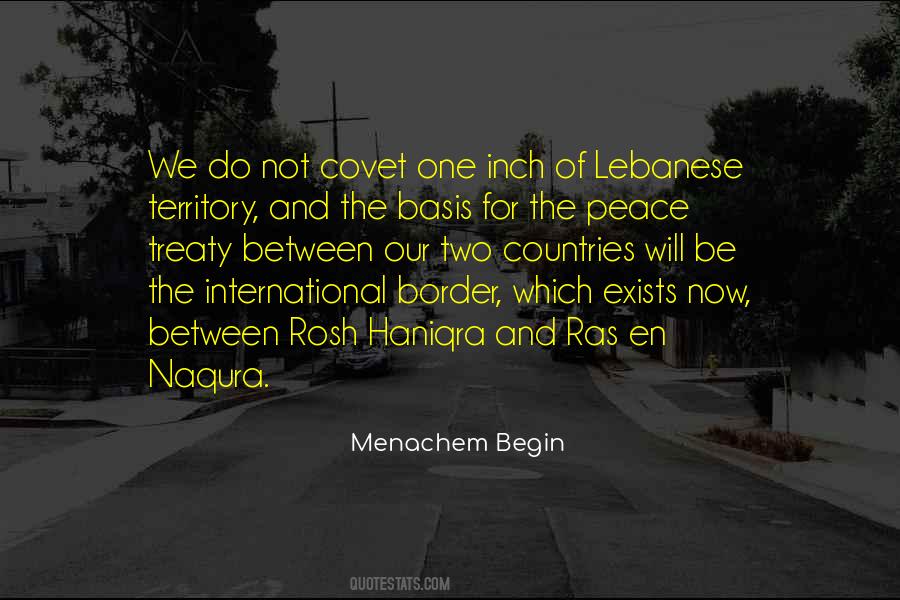 Menachem Begin Quotes #827162