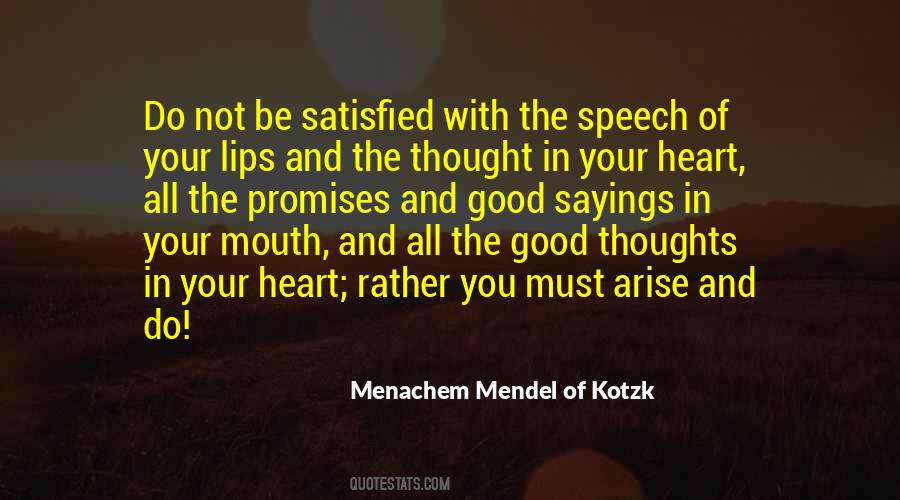 Menachem Mendel Of Kotzk Quotes #1780558