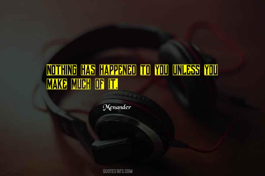 Menander Quotes #12198