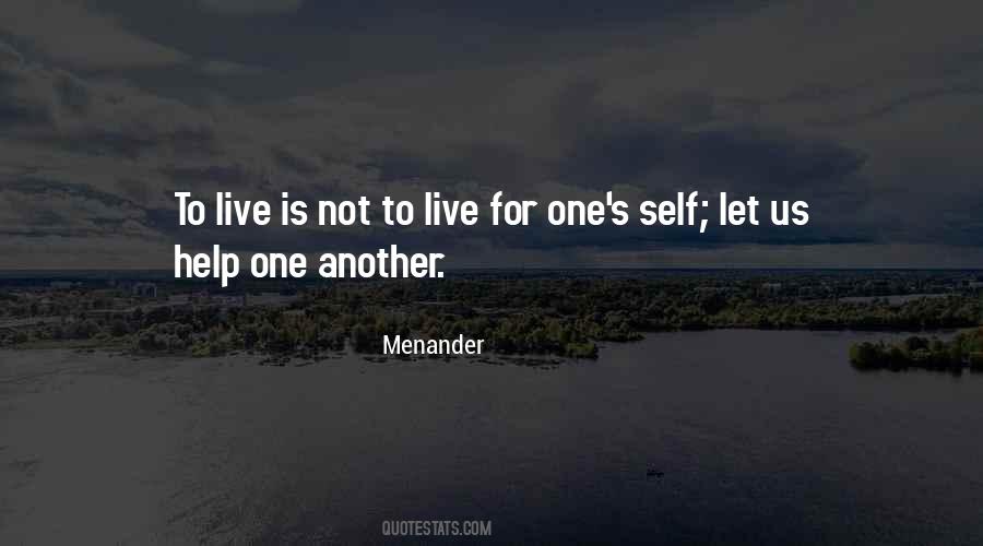Menander Quotes #1385445
