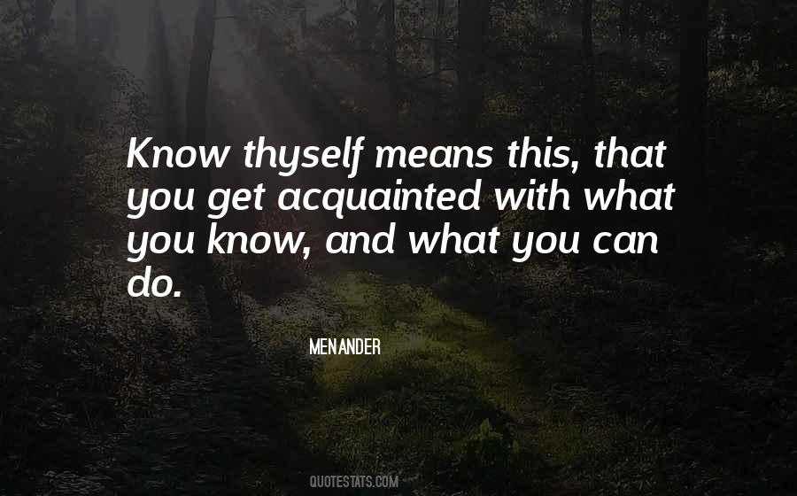 Menander Quotes #1669705