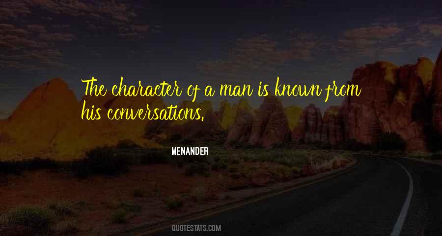 Menander Quotes #562680