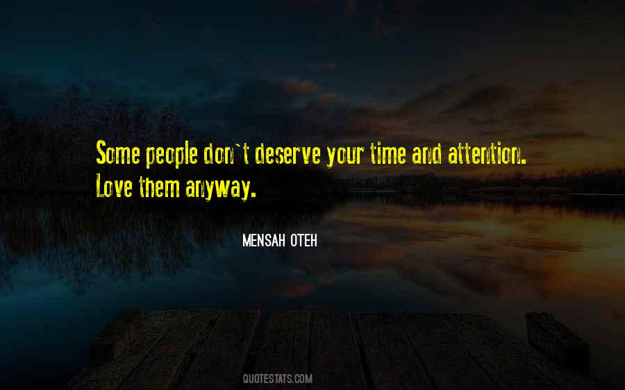 Mensah Oteh Quotes #510996