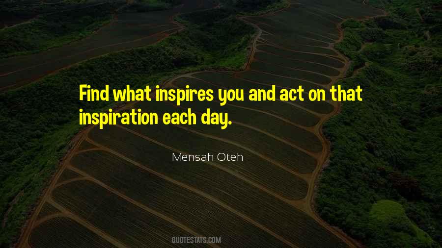 Mensah Oteh Quotes #692622