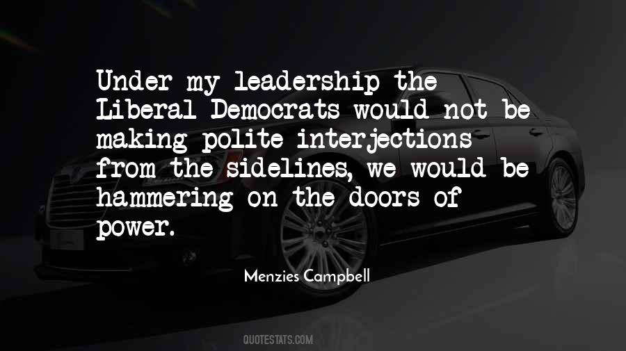 Menzies Campbell Quotes #182319