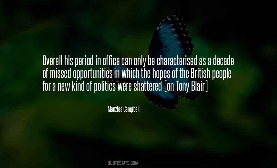 Menzies Campbell Quotes #627929