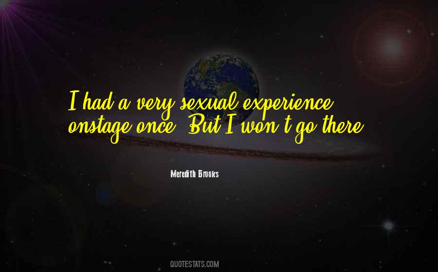 Meredith Brooks Quotes #149070