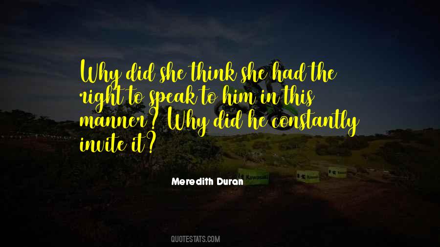 Meredith Duran Quotes #838686