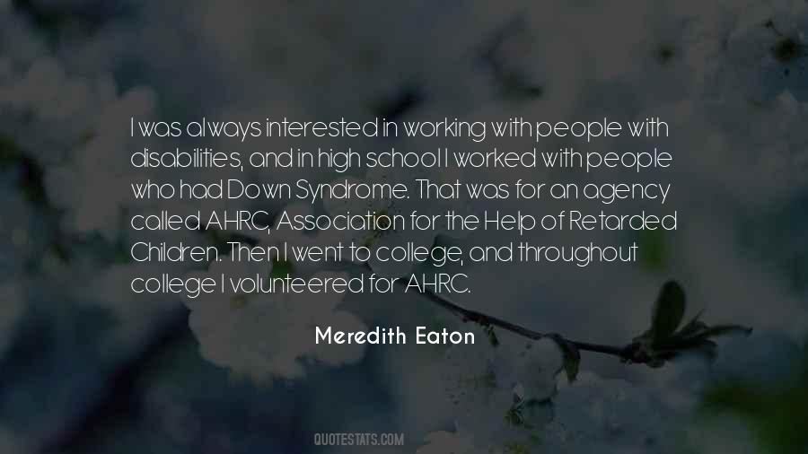 Meredith Eaton Quotes #155422