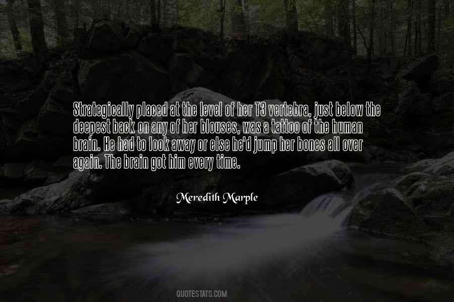 Meredith Marple Quotes #123949