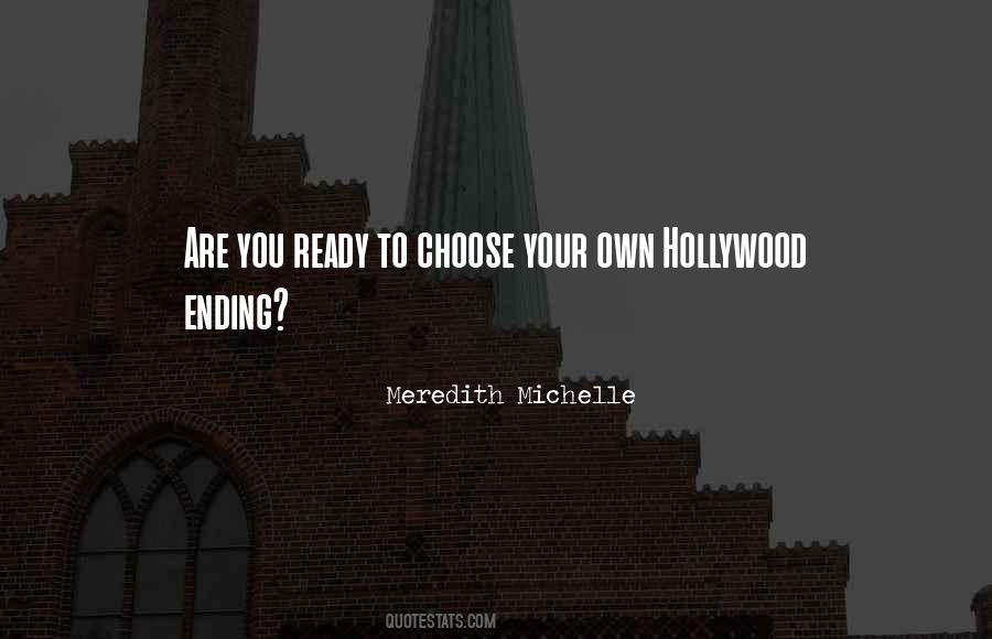 Meredith Michelle Quotes #953179