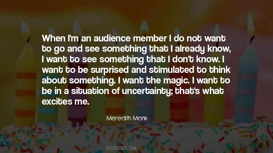 Meredith Monk Quotes #1224143