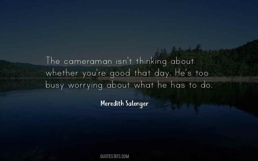 Meredith Salenger Quotes #161314