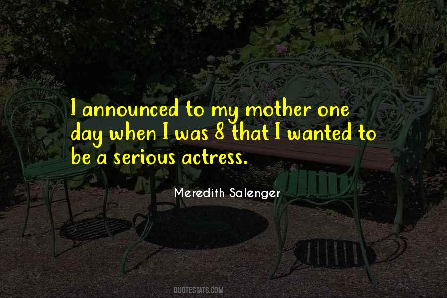 Meredith Salenger Quotes #1722093