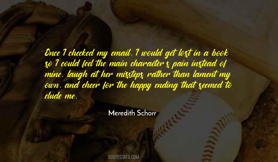 Meredith Schorr Quotes #983042