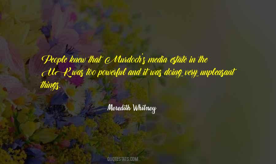 Meredith Whitney Quotes #1646705