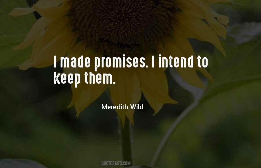 Meredith Wild Quotes #1682923