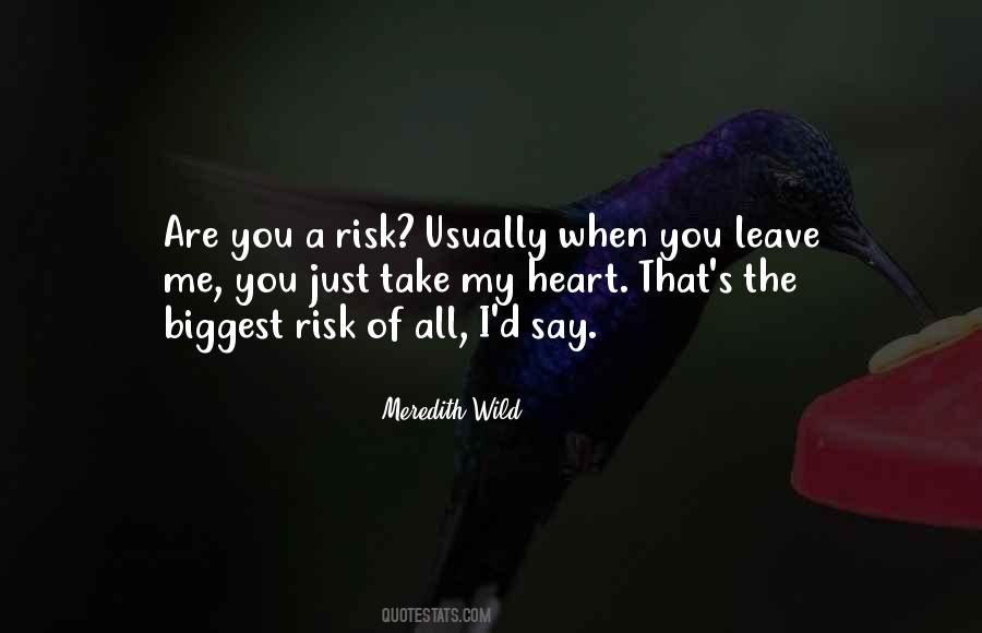 Meredith Wild Quotes #744615