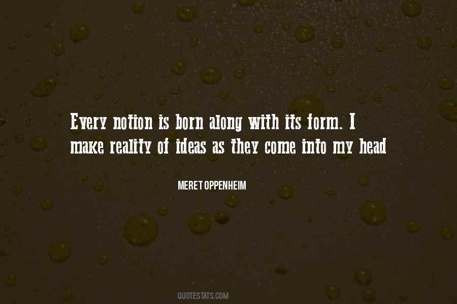 Meret Oppenheim Quotes #495342
