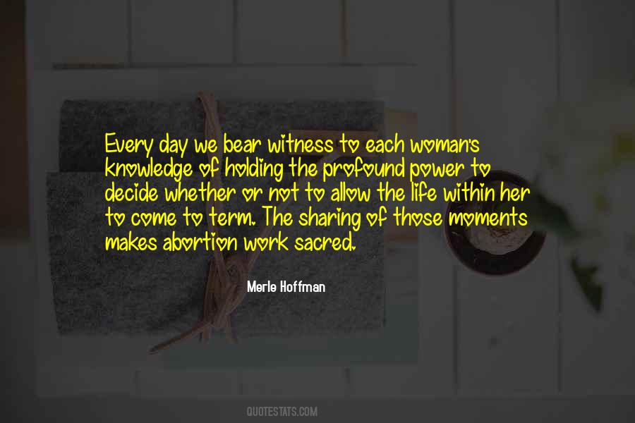 Merle Hoffman Quotes #49500 Merle Hoffman Quotes #49500