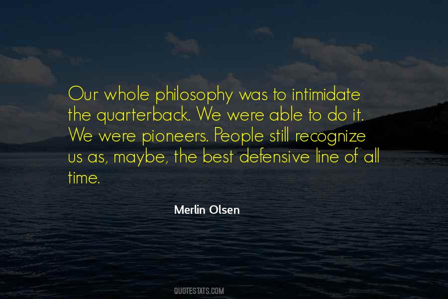 Merlin Olsen Quotes #1029387