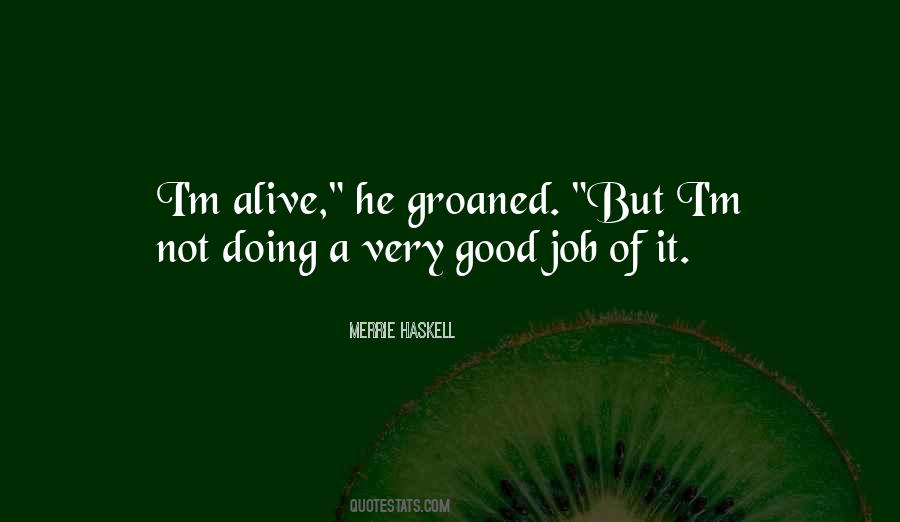 Merrie Haskell Quotes #1560295