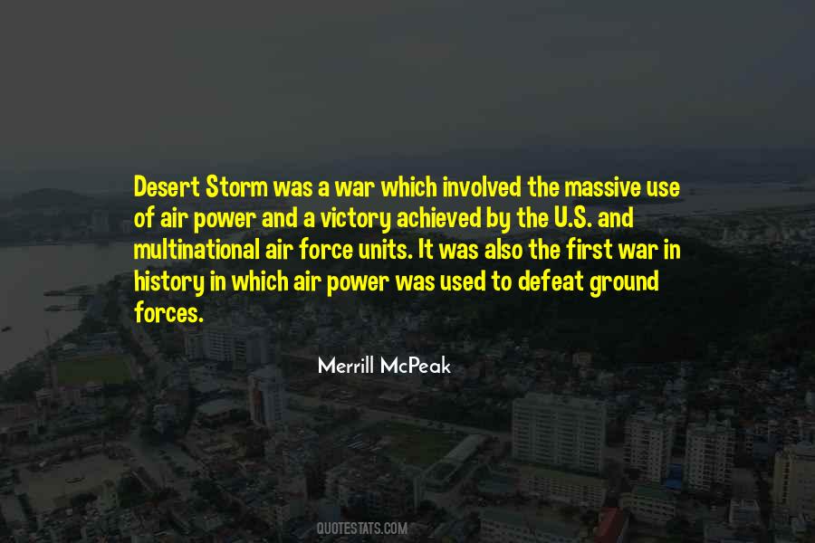 Merrill McPeak Quotes #791475
