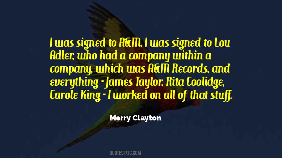 Merry Clayton Quotes #385459