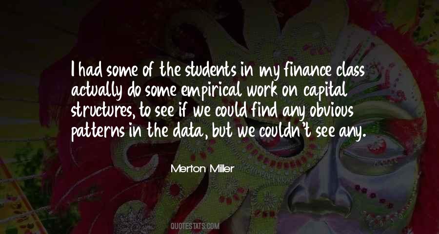 Merton Miller Quotes #1107035