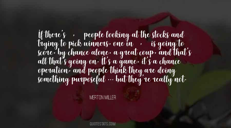 Merton Miller Quotes #130941