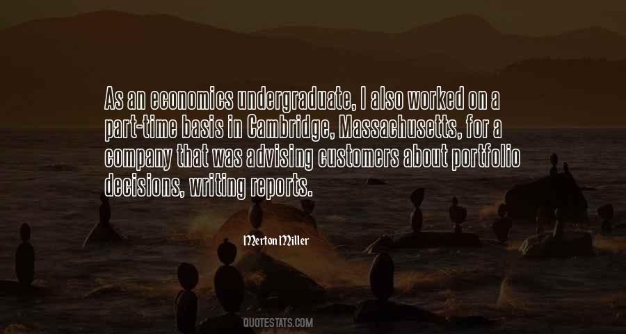 Merton Miller Quotes #1344113