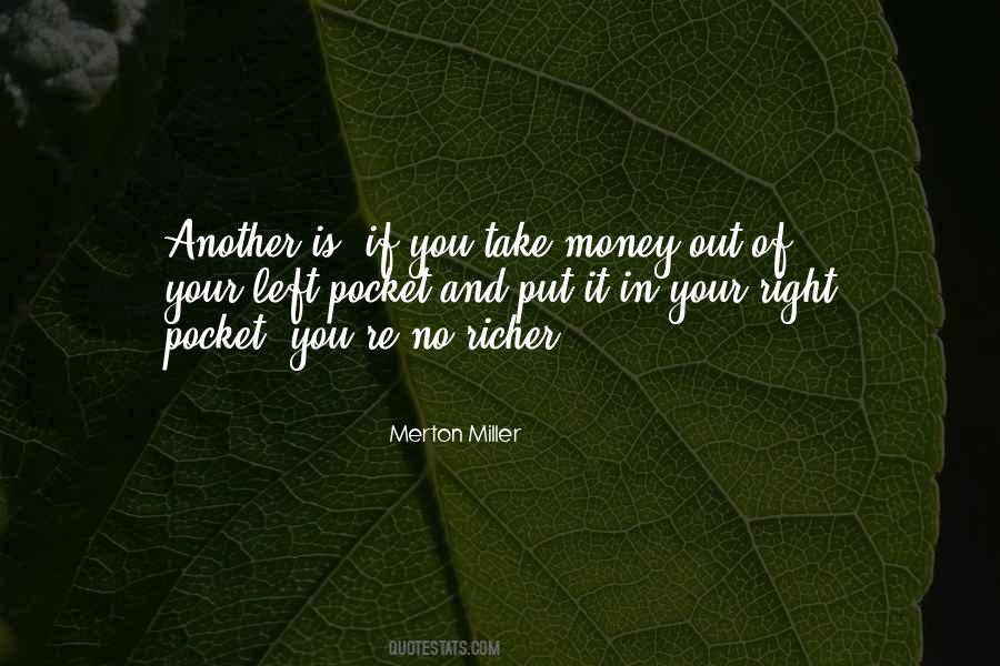 Merton Miller Quotes #372167