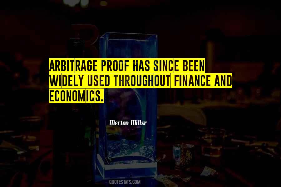 Merton Miller Quotes #638058