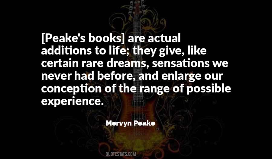 Mervyn Peake Quotes #1144248