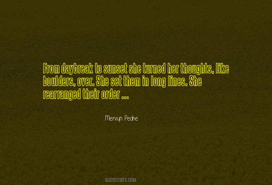 Mervyn Peake Quotes #253161