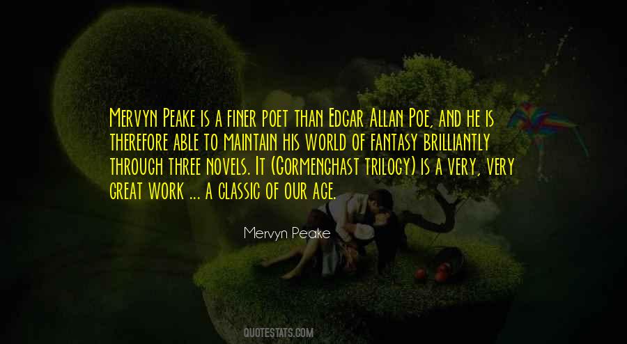 Mervyn Peake Quotes #99941