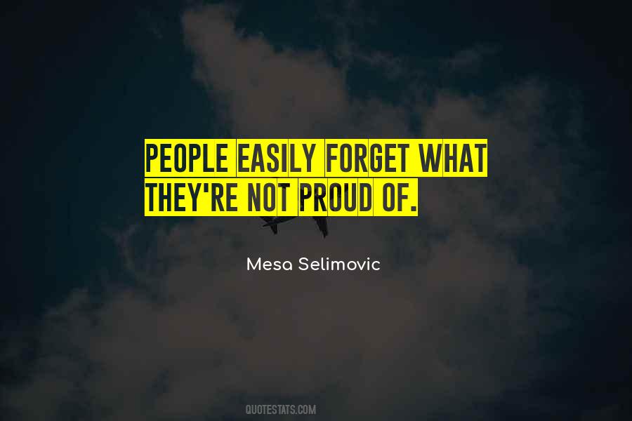 Mesa Selimovic Quotes #1211113