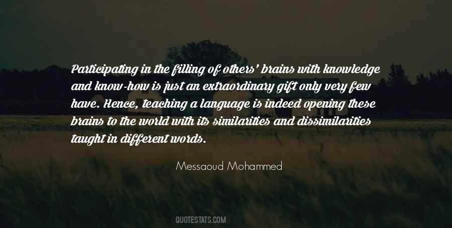 Messaoud Mohammed Quotes #296137
