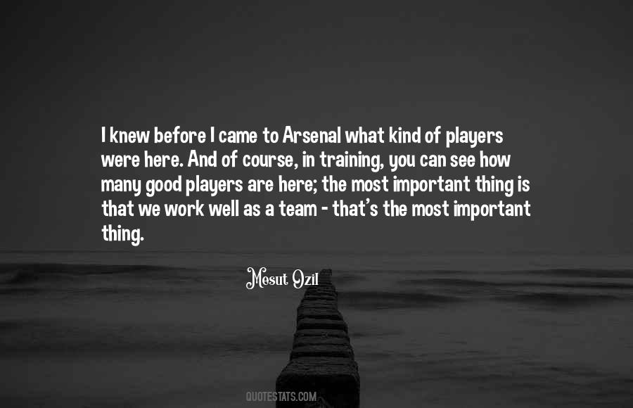 Mesut Ozil Quotes #1513016