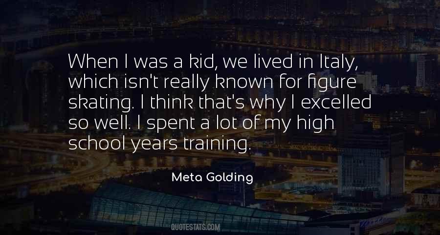 Meta Golding Quotes #1335009