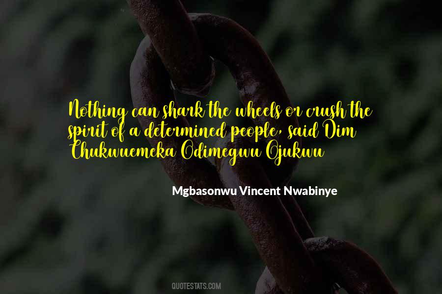 Mgbasonwu Vincent Nwabinye Quotes #1047904